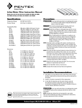 Pentek GS-6RO User manual