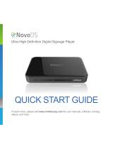 Vivitek NovoDS Quick start guide