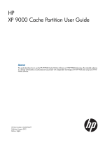 HP XP 9000 User manual