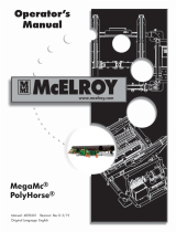 McElroy MegaMc PolyHorse User manual