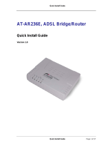 Allied Telesis AT-AR236E Quick Install Manual