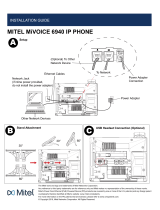 Mitel MiVOICE 6940 Installation guide