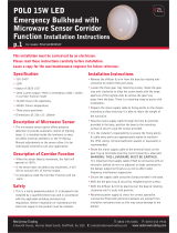 Red Arrow POL15LEDEMSCF Installation Instructions Manual