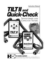 HD Electronic Quick-Check User manual