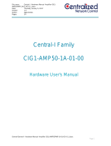 Centralized CIG1-AMP50-1A-01-00 Hardware User Manual