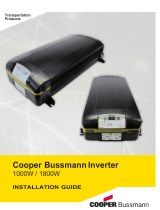 Cooper Bussmann 12‐110‐1800‐B4 Installation guide