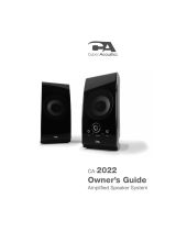 Cyber Acoustics CA-2022 Owner's manual