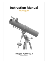 NiMAX Omegon 76/900 EQ-2 User manual