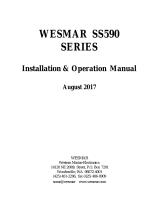 Wesmar SS590 SERIES Installation & Operation Manual