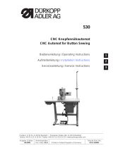 Duerkopp Adler 530 Operating instructions