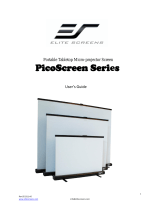 Elite Screens PicoScreen Series User manual