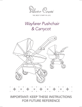 Silver Cross Wayfarer Pushchair & Carrycot User manual
