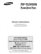 Samsung PS-50P5HR Owner's Instructions Manual