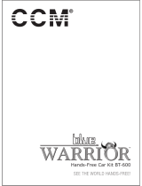 CCM Blue Warrior BT-600 Quick User Manual