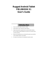 Logic Instrument Fieldbook E1 User manual