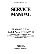 Nokia 616 User manual