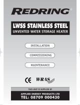 Redring LWSS STAINLESS STEEL Installation guide