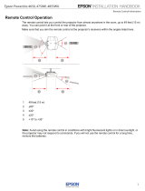 Epson PowerLite 4855WU Function Manual