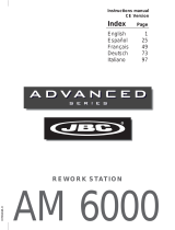 jbc AM 6000 User manual