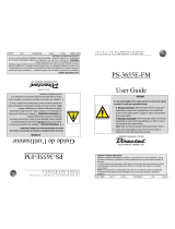 Directed Electronics PS-3655E-FM User manual