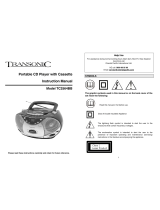 TRANSONIC TC2564BB User manual