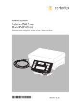 Sartorius PMA35001-Y Installation Instructions Manual