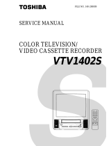 Toshiba VTV1402B User manual