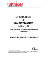 Tuttnauer ELARA9-D Operation & Maintenance Manual