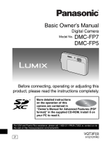 Panasonic DMC-FP7K Basic Owner's Manual