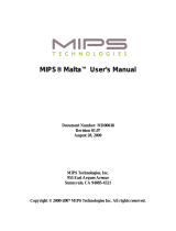 Mips Technologies Malta User manual