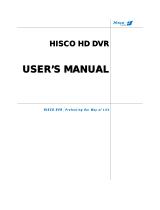 Hisco HD DVR User manual