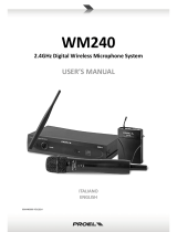 PROEL WM240 User manual