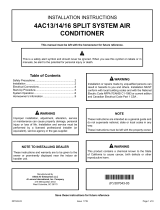 AC Pro 4AC13 Installation Instructions Manual