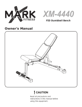 Mark Fitness XM-3107.1 Owner's manual