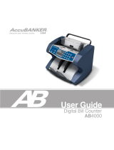 AccuBANKER AB4000 User manual