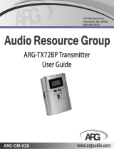 ARG ARG-TX72BP User manual