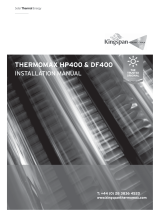 Kingspan thermomax hp400 Installation guide