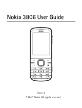 Nokia 3806 User manual