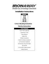 Iron-A-Way A-46 Installation guide