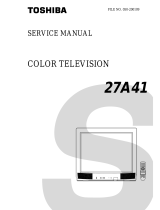 Toshiba 27A41 User manual