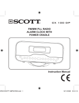 SCOTT CX 100 DP User manual