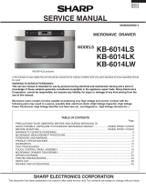 Sharp KB-6014LW User manual