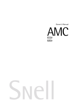 Snell Acoustics 650r User manual