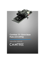 Camtree 19-15mm Base Plate CH-DTPQ User manual