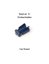 Horizon Technical Consulting StenoCast X1 User manual