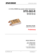 CIRCUIT DESIGN STD-502-R User manual