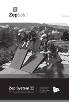 ZepSolar ZEP SYSTEM II Installation guide