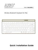Azio KB333BM/C Quick Installation Manual
