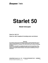GRAUPNER Starlet 50 User manual