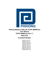 Phihong POE576U-8UP-N-R User manual
